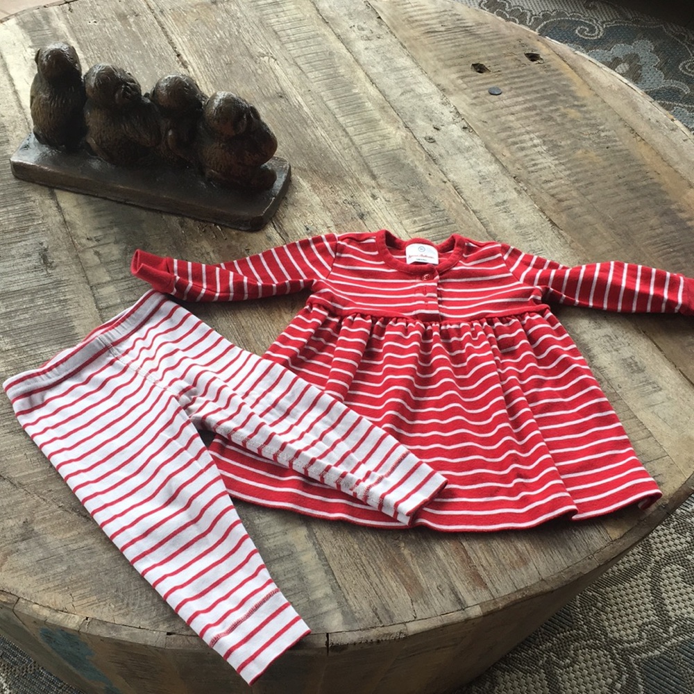 Hannah Anderson Girls red/ white girls outfit